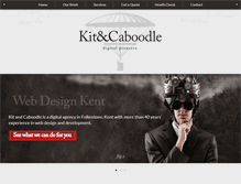 Tablet Screenshot of kitandcaboodlemedia.com